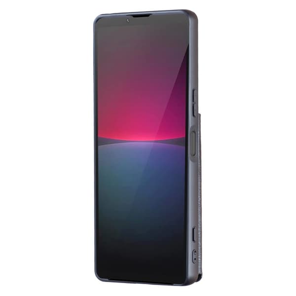 SKALO Sony Xperia 10 V PU Läder Skal med Plånbok - Svart