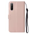 Pikkukuva 5 / 5: SKALO Sony Xperia 10 V Lompakkokotelo PU-nahkaa - Ruusukulta
