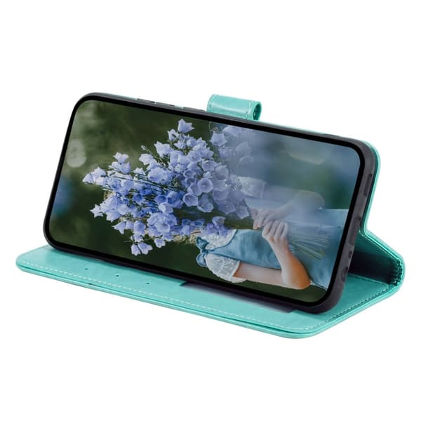 SKALO Sony Xperia 10 V Mandala Plånboksfodral - Turkos