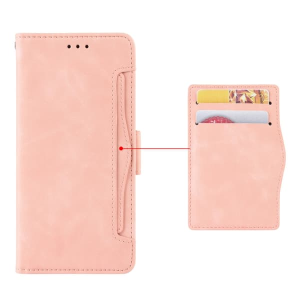 SKALO Sony Xperia 10 V 6-FACK Plånboksfodral - Rosa