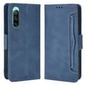 Miniatyrbillede 1 af 7: SKALO Sony Xperia 10 V 6-RUM Pungetaske - Blå