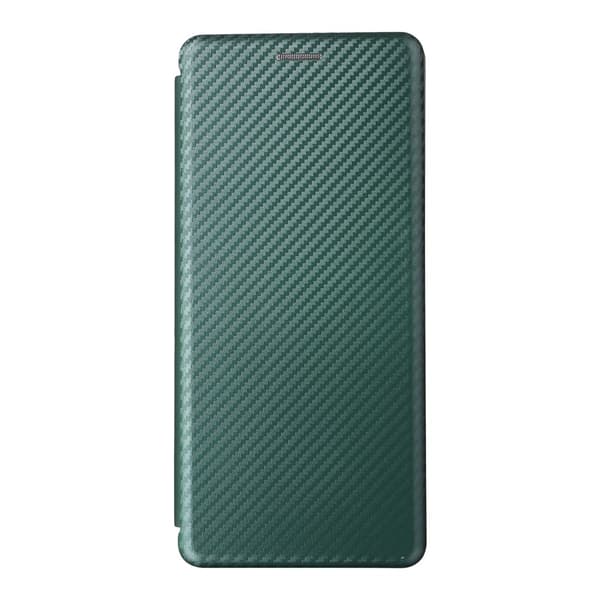 SKALO Sony Xperia 10 V Carbon Fiber Plånboksfodral - Grön