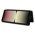 Miniatyrbillede 2 af 3: SKALO Sony Xperia 10 V Carbon Fiber Pungetui - Sort