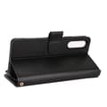 Miniatyrbillede 2 af 7: SKALO Sony Xperia 10 V 10-RUM Flip Cover - Sort