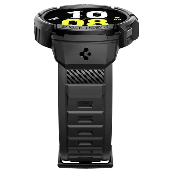 Spigen Samsung Galaxy Watch 6 40mm Kuori Ranneke Rugged Armor Pro Musta