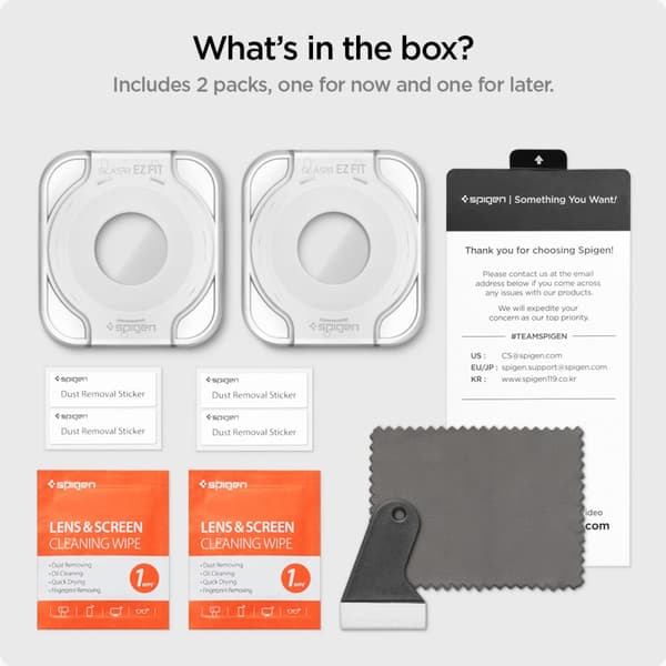 Spigen Samsung Galaxy Watch 6 Classic 47mm Skärmskydd GLAS.tR EZ Fit 2-pack