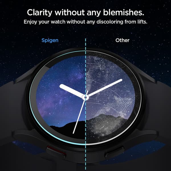 Spigen Samsung Galaxy Watch 6 44mm Skærmbeskytter GLAS.tR EZ Fit 2-pak