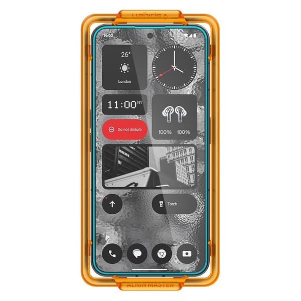 Spigen Nothing Phone (2) Skærmbeskytter GLAS.tR ALIGNmaster 2-pak