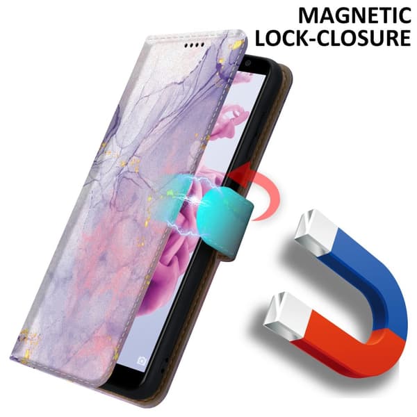 Huawei MATE 10 LITE Suojakotelo Lompakkokotelo Matkapuhelinkotelo Suojakuori jossa on magneettisuljenta, jalusta ja korttipaikka