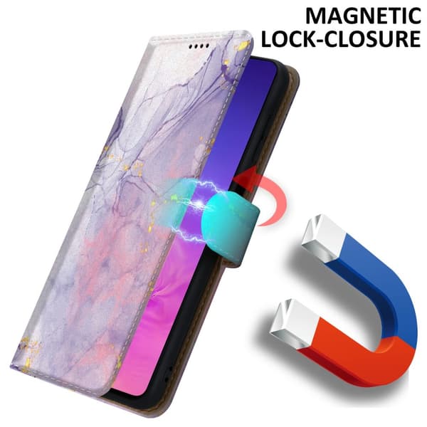 Samsung Galaxy A91 / S10 LITE / M80s Skal Plånboksfodral Mobilskydd Fodral Case med magnetisk stängning, ståfunktion och kortficka