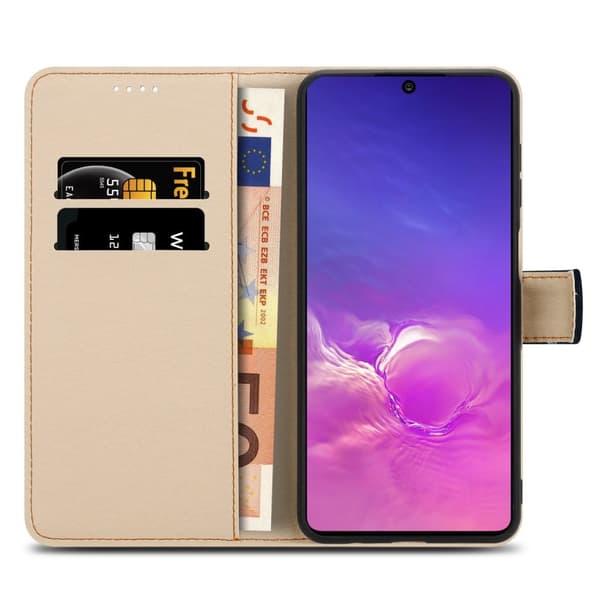 Samsung Galaxy A91 / S10 LITE / M80s Skal Plånboksfodral Mobilskydd Fodral Case med magnetisk stängning, ståfunktion och kortficka