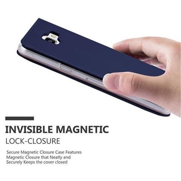 Deksel til Samsung Galaxy A5 2016 Lommebokdeksel med magnetisk lukking, stativfunksjon og kortlomme