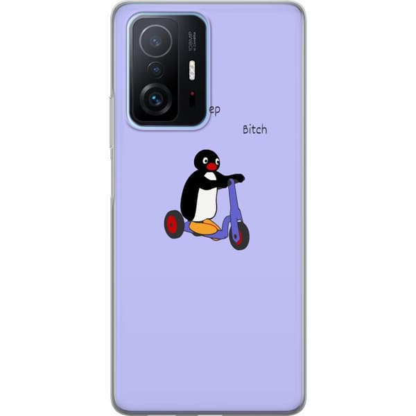 Xiaomi 11T Pro Gennemsigtig cover Beep Beep Pingvin
