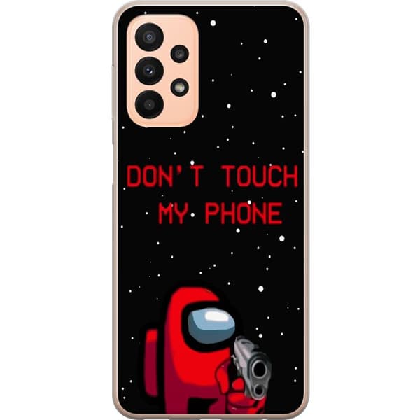 Samsung Galaxy A23 5G Gennemsigtig cover Among Us