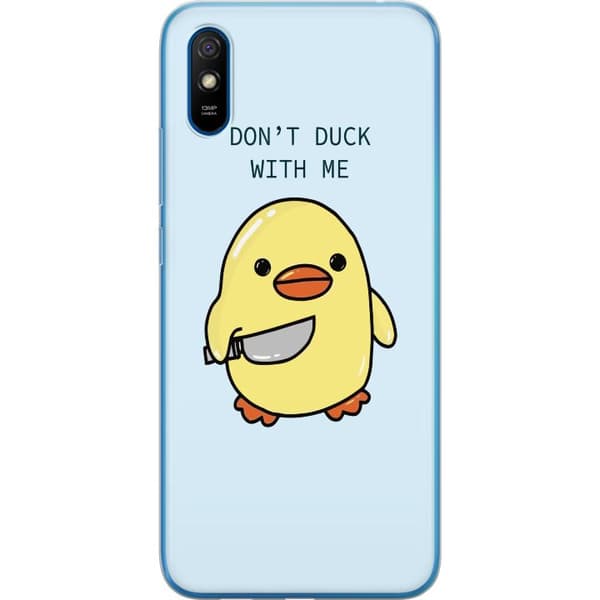 Xiaomi Redmi 9AT Gjennomsiktig deksel Bråka inte med mig