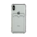 Miniatyrbild 1 av 5: iPhone XS Max Stöttåligt Skal med Korthållare - Grå