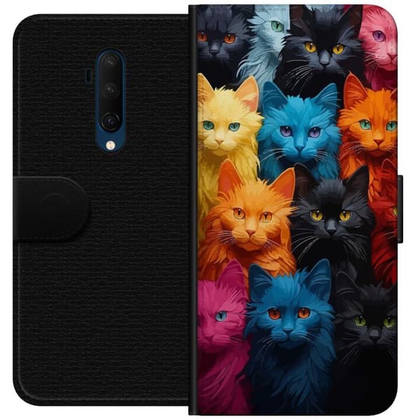 OnePlus 7T Pro Lommeboketui Katter