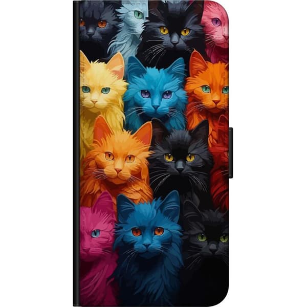Huawei Y6 (2019) Lommeboketui Katter