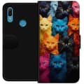Miniatyrbilde 1 av 2: Huawei Y6 (2019) Lommeboketui Katter