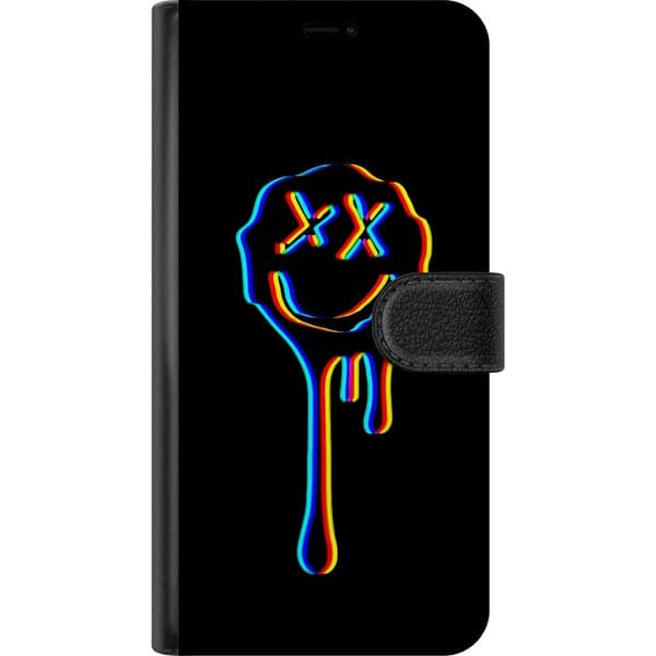 Samsung Galaxy S21 Ultra 5G Plånboksfodral Melting Smiley
