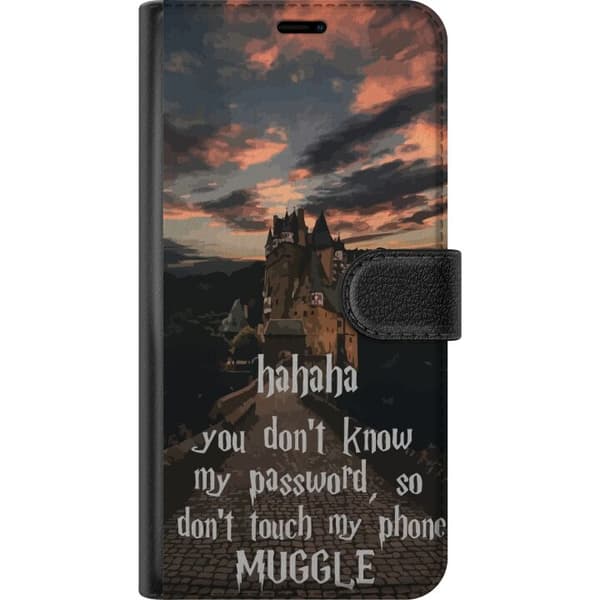 Samsung Galaxy S22 Ultra 5G Plånboksfodral Harry Potter Text