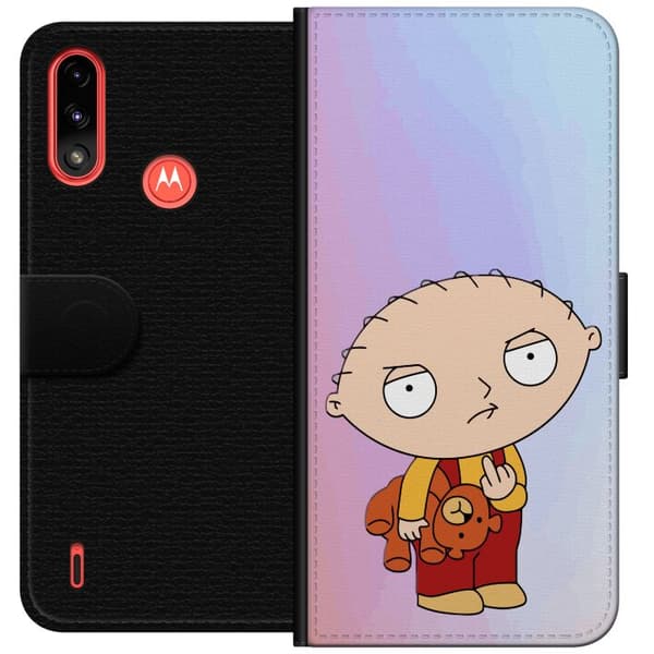 Motorola Moto E7 Power Tegnebogsetui Stewíe