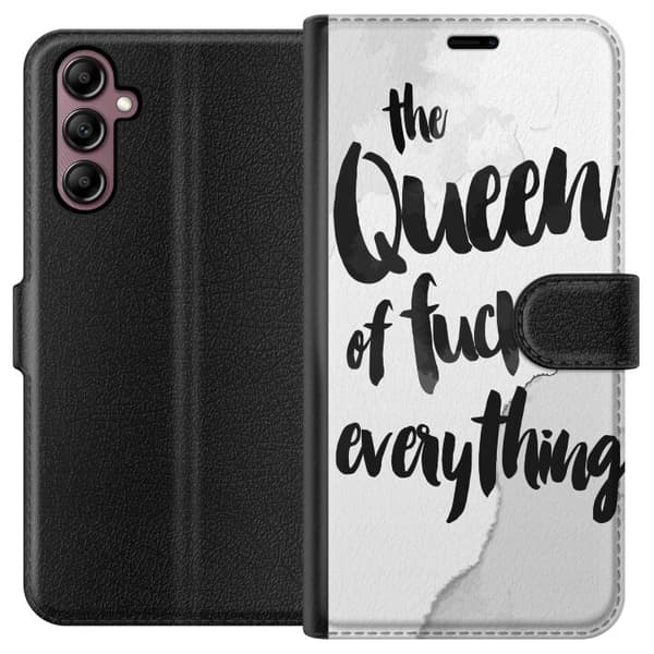 Samsung Galaxy A14 5G Tegnebogsetui The Queen of Everything