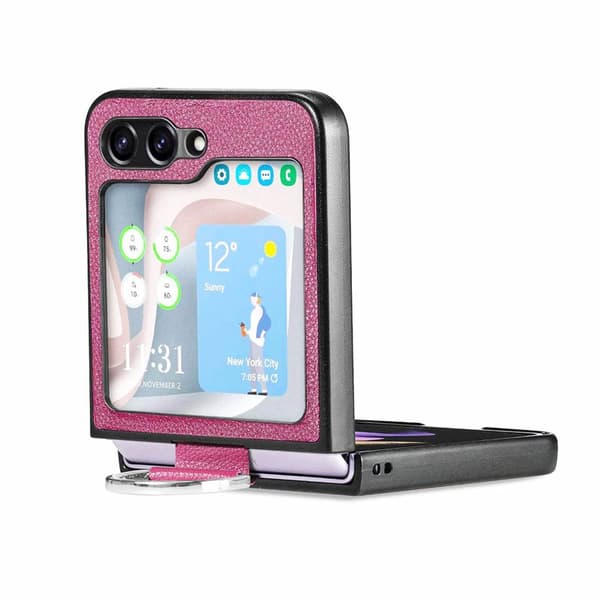 Ring deksel Samsung Galaxy Z Flip 5 - Lilla