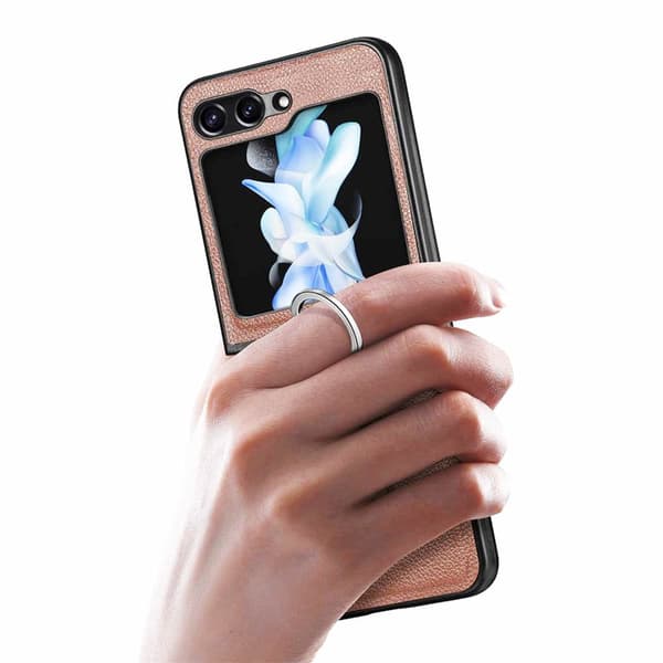 Ring deksel Samsung Galaxy Z Flip 5 - Brun