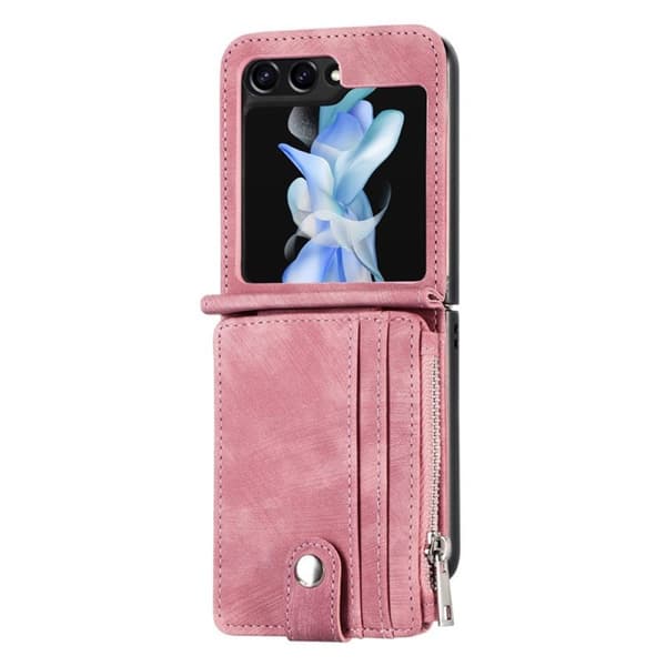 Mobilcover 2i1 Samsung Galaxy Z Flip 5 - Lyserød