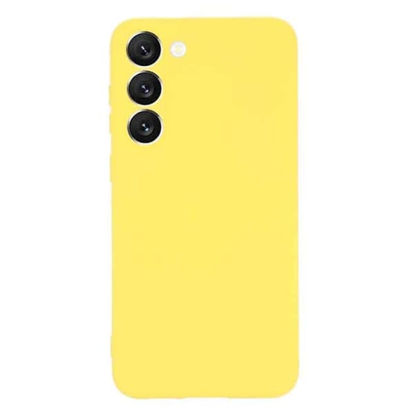 Liquid silikone cover Samsung Galaxy S23 FE - Gul
