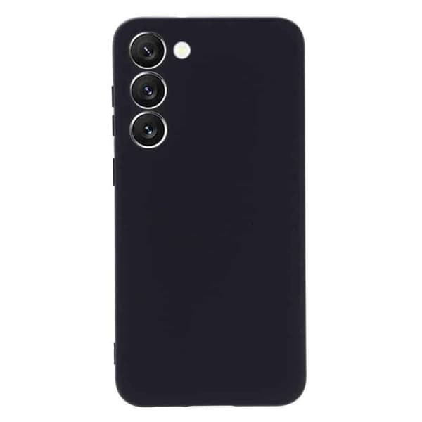 Liquid silikon skal Samsung Galaxy S23 FE - Svart