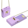 Pikkukuva 3 / 3: Weave Matkapuhelinlaukku 2i1 Samsung Galaxy Z Flip 5 - Violetti