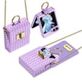 Pikkukuva 1 / 3: Weave Matkapuhelinlaukku 2i1 Samsung Galaxy Z Flip 5 - Violetti