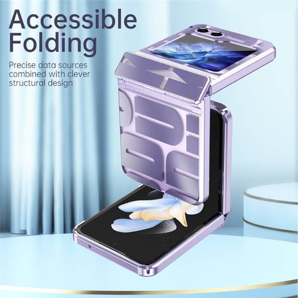 Phantom kuori Samsung Galaxy Z Flip 5 - Violetti