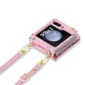Pikkukuva 5 / 6: POLA Flower kuori Samsung Galaxy Z Flip 5 - Pink