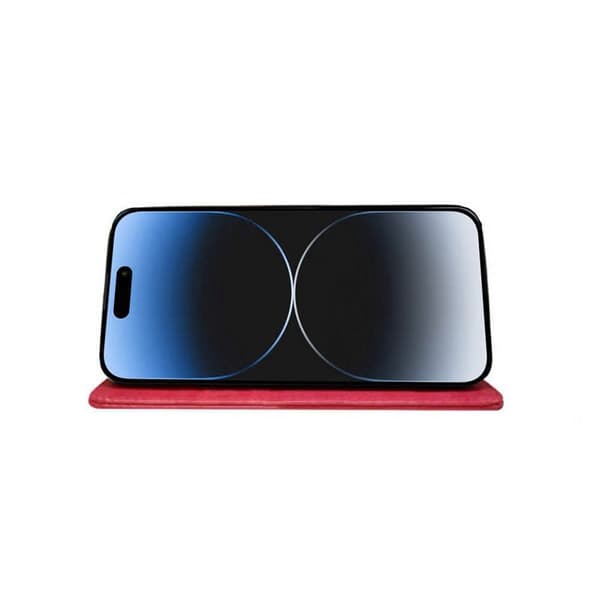 Lommeboketui 3-kort Apple iPhone 15 - Rosa