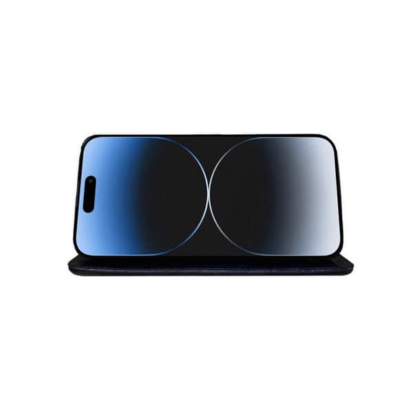 Lompakkokotelo 3-kortti Apple iPhone 15 - Tummansininen