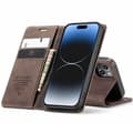Pikkukuva 1 / 2: CaseMe Smart Magnet FlipCase Apple iPhone 15 - Coffee