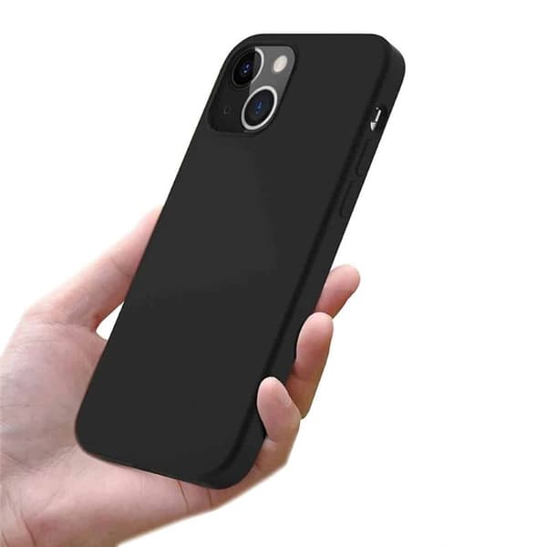 Silikon deksel Apple iPhone 15 - Svart