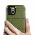 Pikkukuva 2 / 2: Rugged Shield kuori Apple iPhone 15 - Vihreä