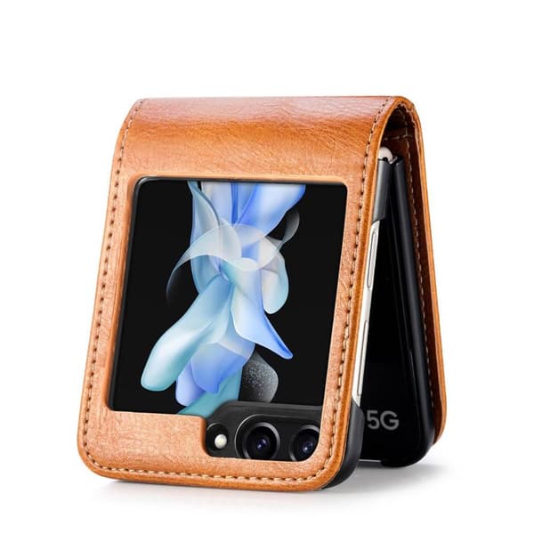 Mobilcover Slim Samsung Galaxy Z Flip 5 - Brun