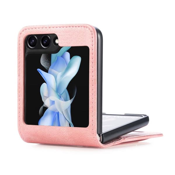 Matkapuhelimen kuori Slim Samsung Galaxy Z Flip 5 - Vaaleanpunainen