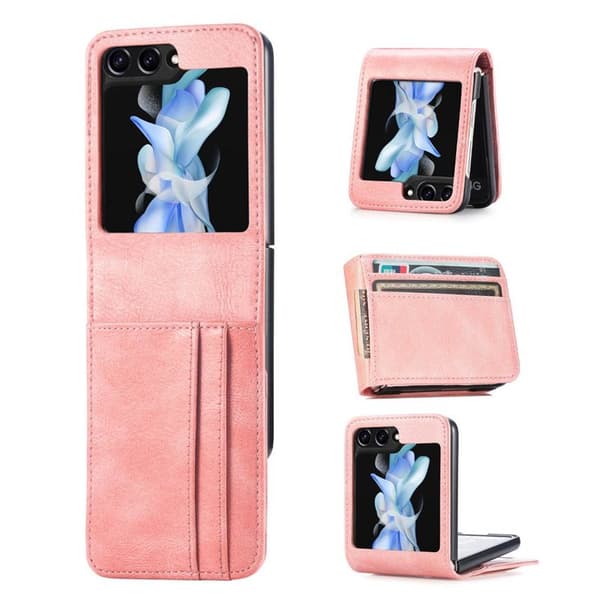 Matkapuhelimen kuori Slim Samsung Galaxy Z Flip 5 - Vaaleanpunainen