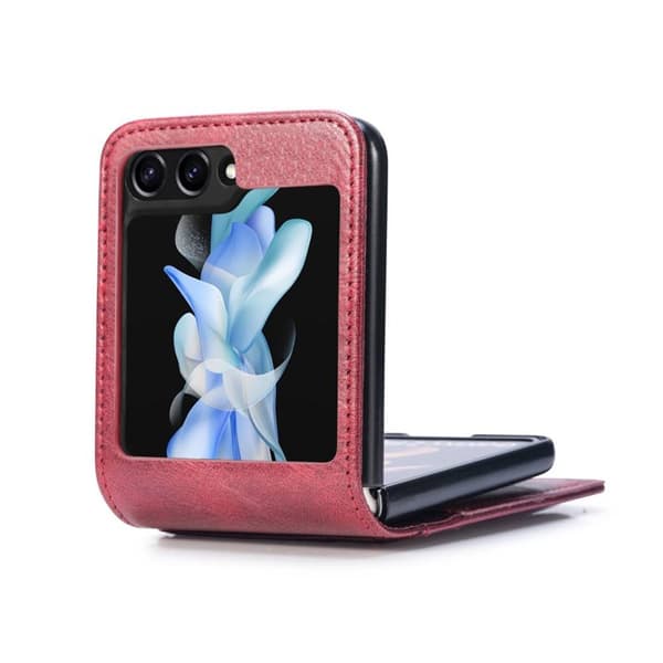 Matkapuhelimen kuori Slim Samsung Galaxy Z Flip 5 - Punainen
