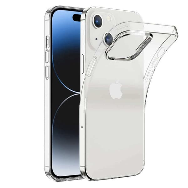 Silikon skal transparent Apple iPhone 15 Plus