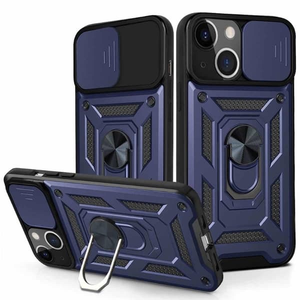 Jazz 3i1 cover Apple iPhone 15 Plus - Blå