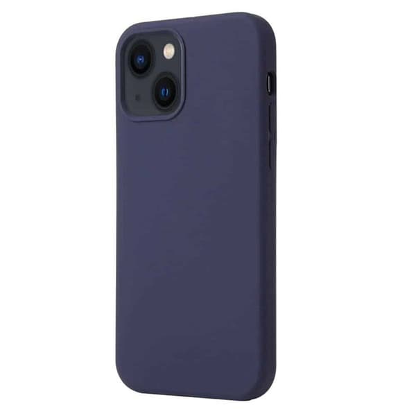 Liquid silikon skal Apple iPhone 15 Plus - Midnight Blue