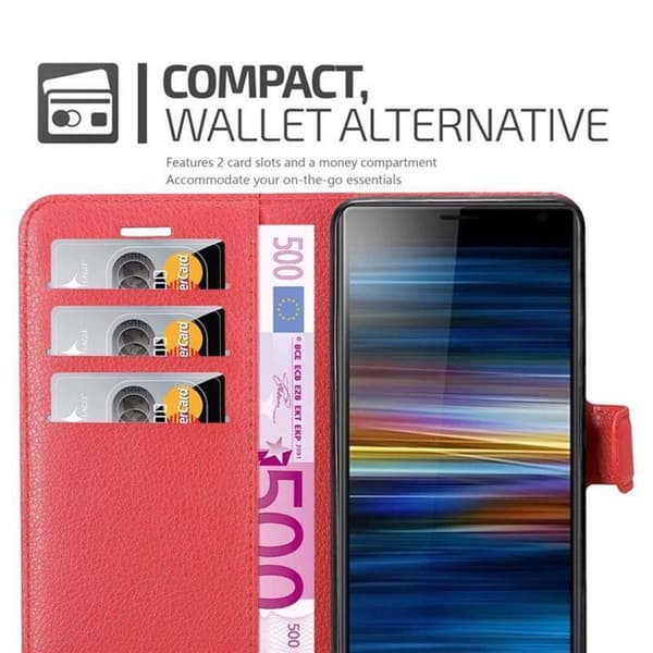 Sony Xperia L3 Plånboksfodral Fodral Skal Case med magnetisk stängning, ståfunktion och kortplats