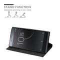 Miniatyrbilde 7 av 11: Lommebokdeksel til Sony Xperia XZ1 COMPACT Deksel med magnetisk lukking, stativfunksjon og kortlomme